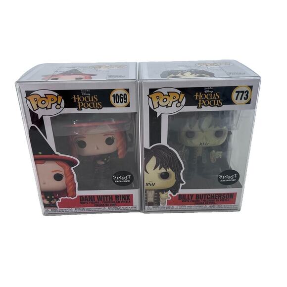 Funko Pop! Hocus Pocus #1069 DANI BINX #773 Billy Vinyl Figures Spirit Exclusive - Picture 1 of 10